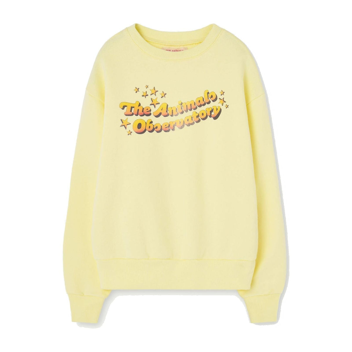 Bear Kids Sweatshirt Soft Yellow