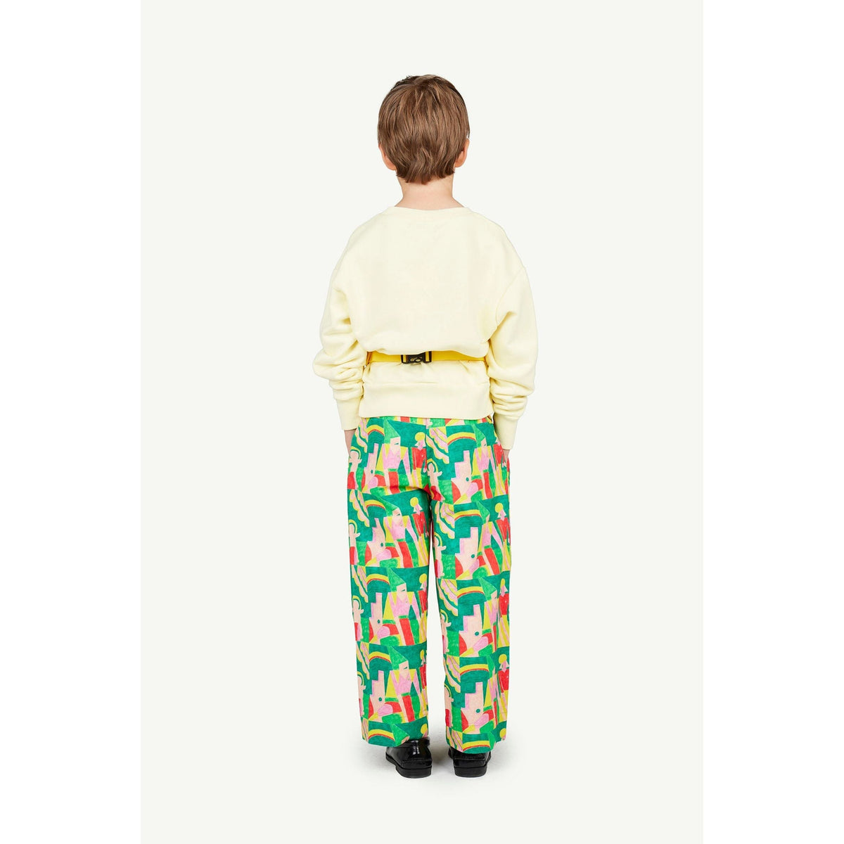 Bear Kids Sweatshirt Soft Yellow