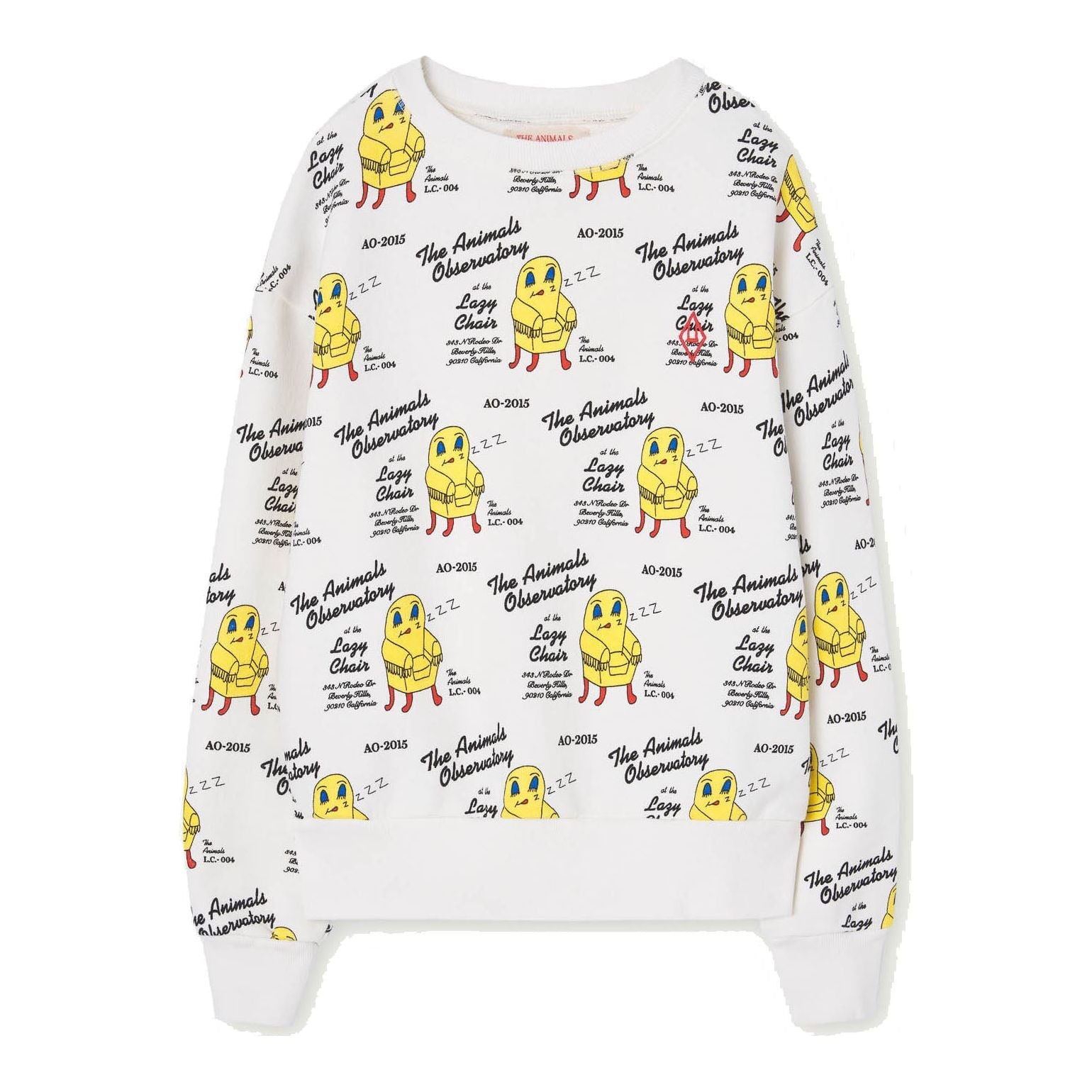 Bear Kids Sweatshirt White