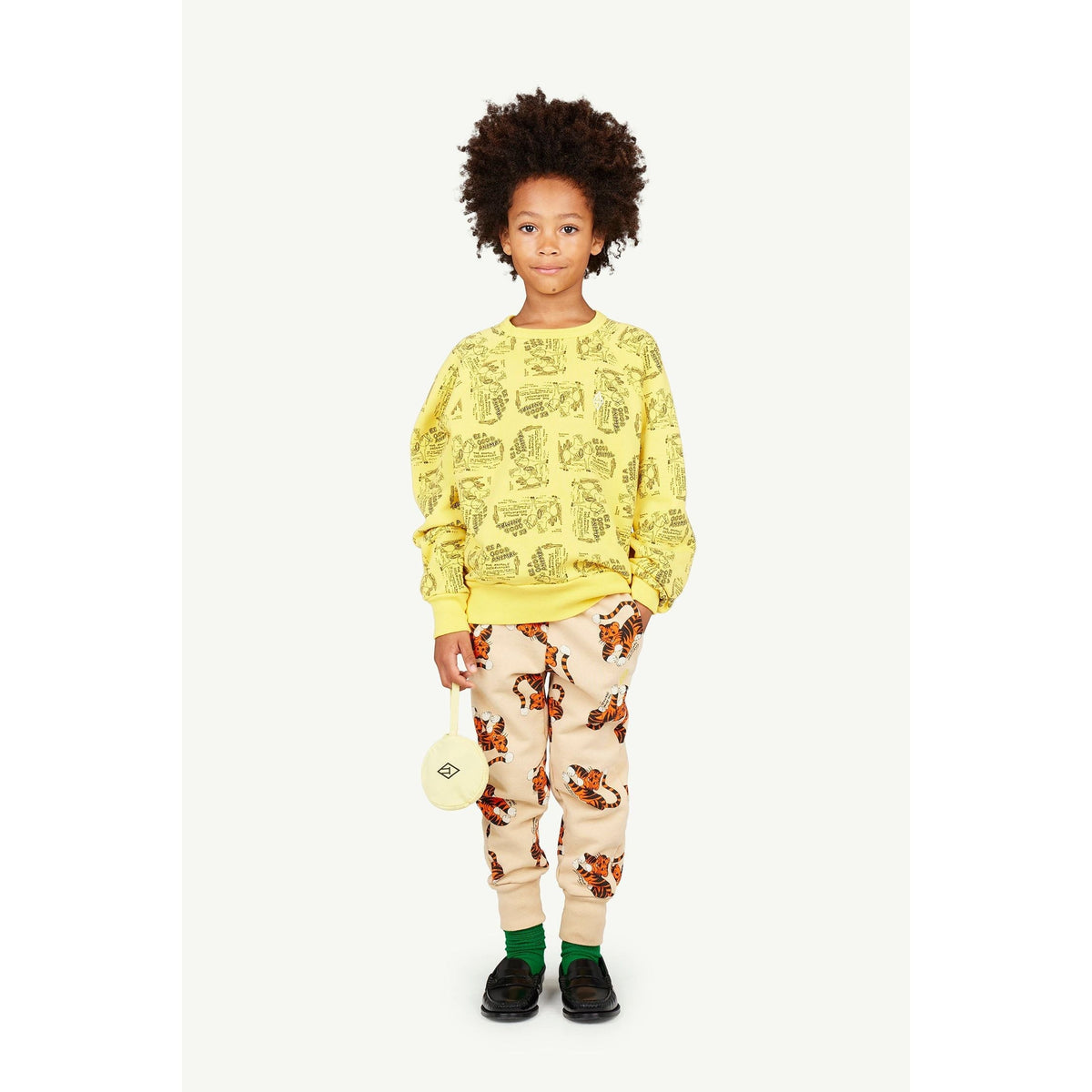 Shark Kids Sweatshirt Yellow