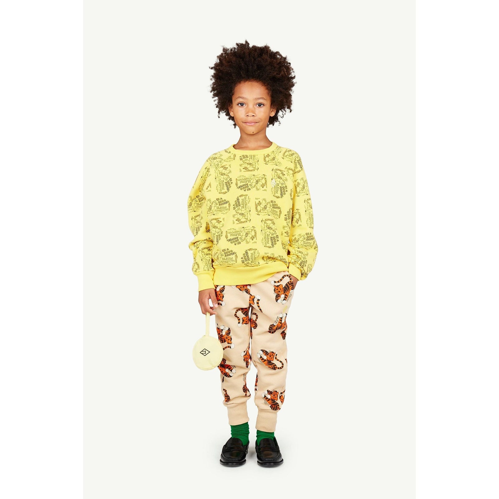 Panther Kids Pants Beige