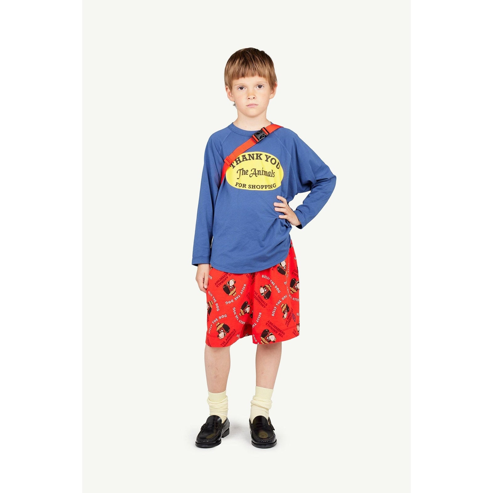 Mole Kids Pants Red