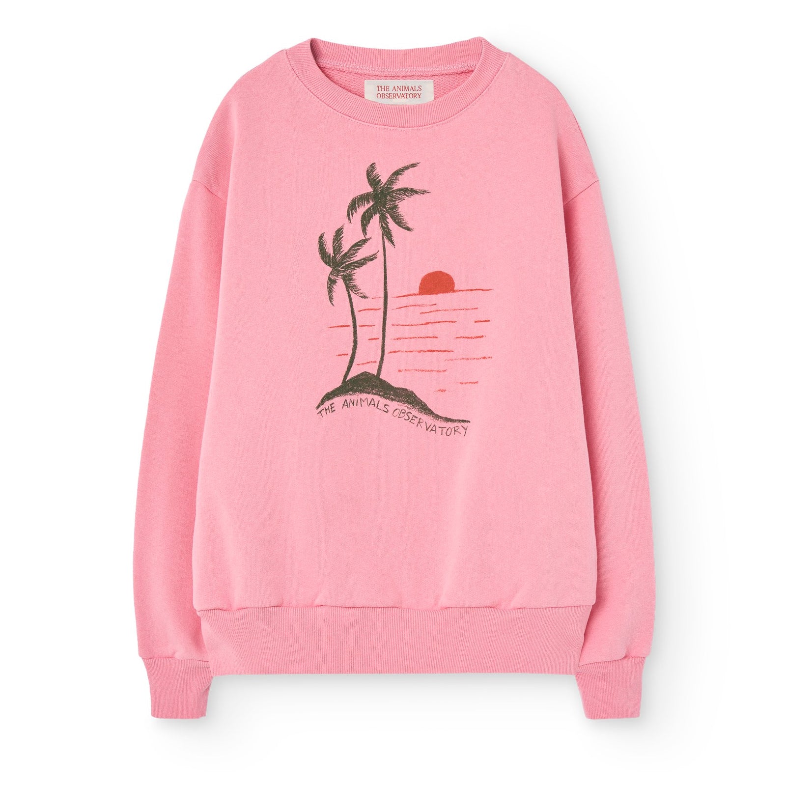 Pink Sunset Bear Sweatshirt