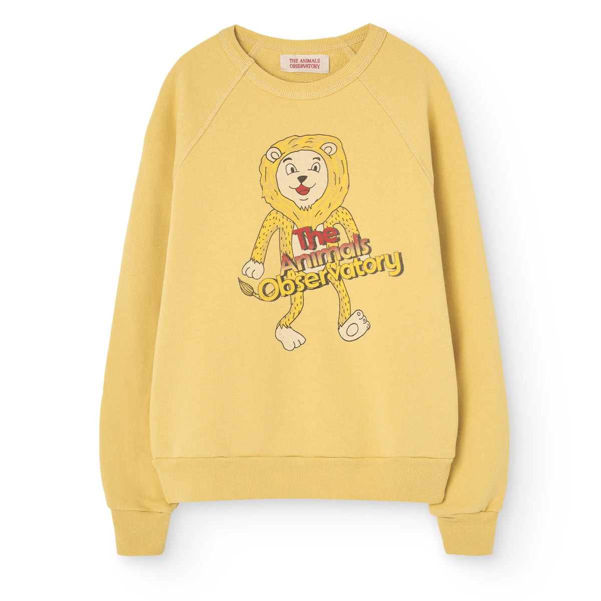 Yellow Lion Shark Sweatshirt