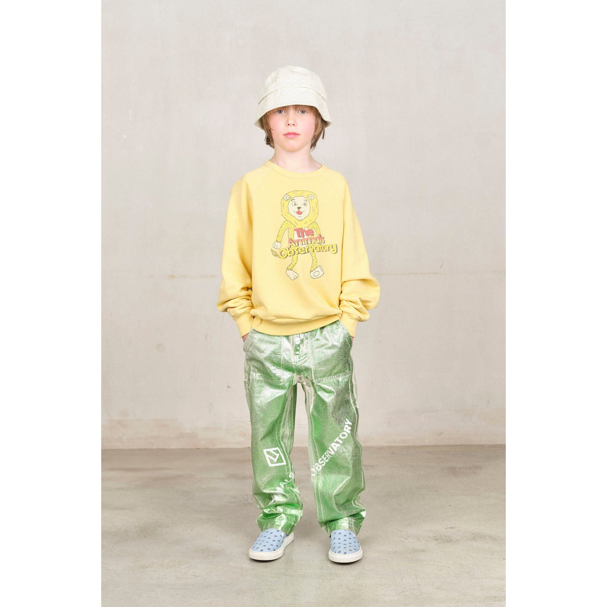 Yellow Lion Shark Sweatshirt