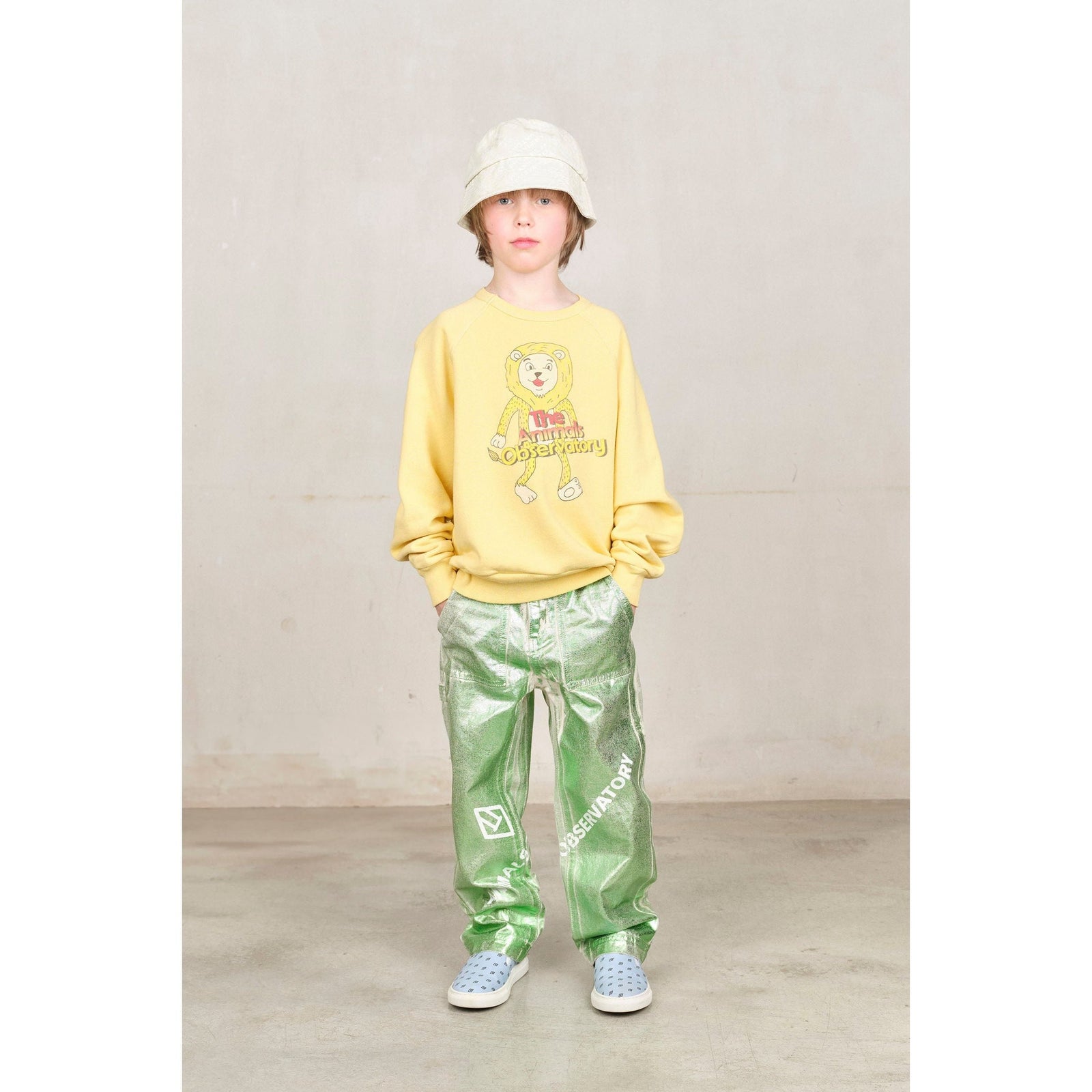 Yellow Lion Shark Sweatshirt
