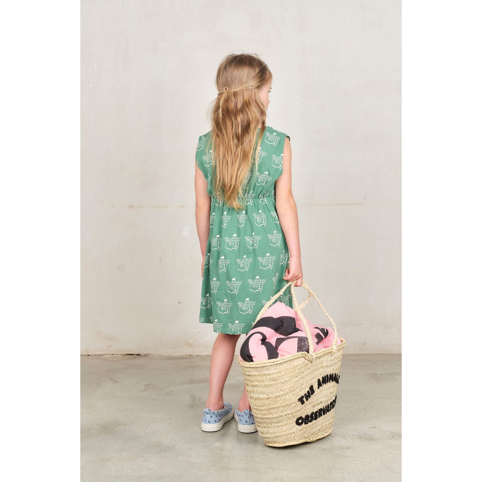 Green Cool Jersey Marten Midi Dress