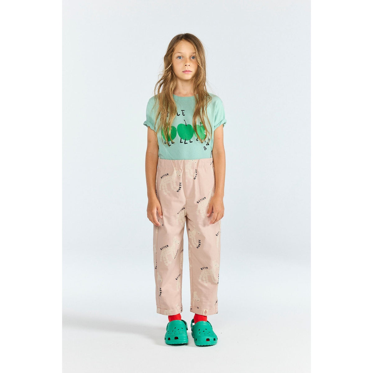 Rooster Kid T-Shirt Green
