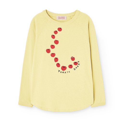 Anteater Kid Long Sleeve T-Shirt Flan Yellow