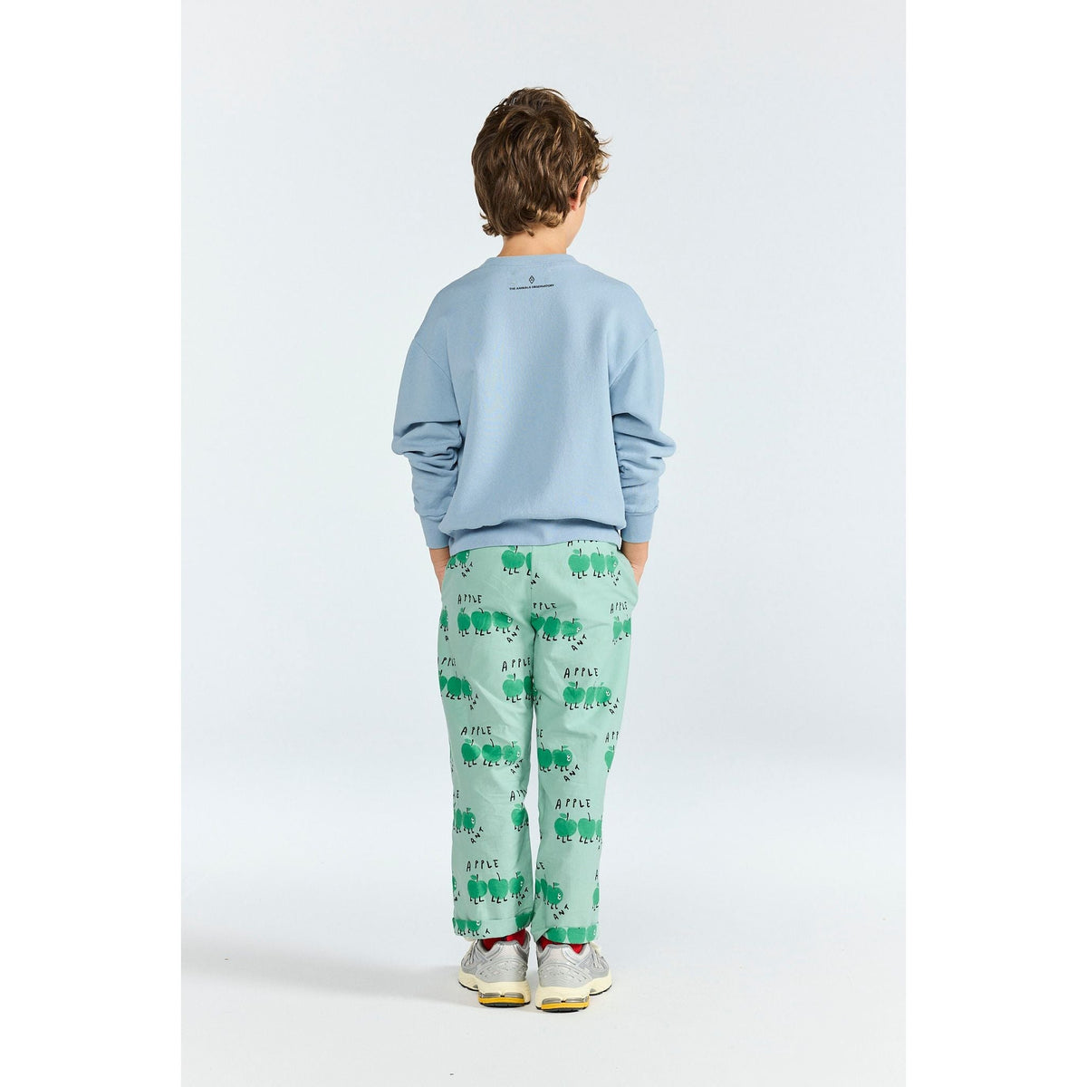 Bear Kid Sweatshirt Blue-Grey
