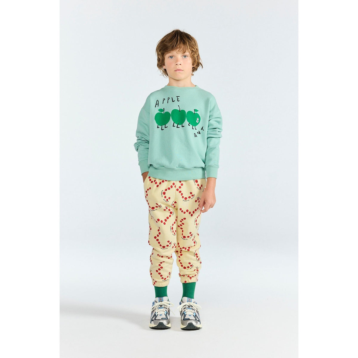 Bear Kid Sweatshirt Green