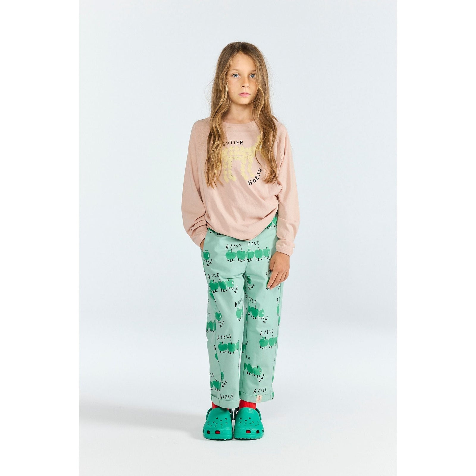 Camel Kid Pants Green
