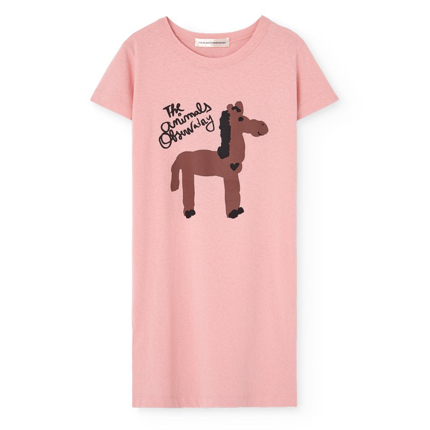 Gorilla Kid Dress Soft Pink
