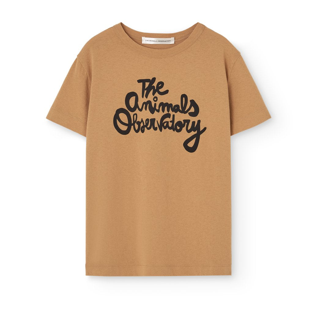 Rooster Kid T-Shirt Camel