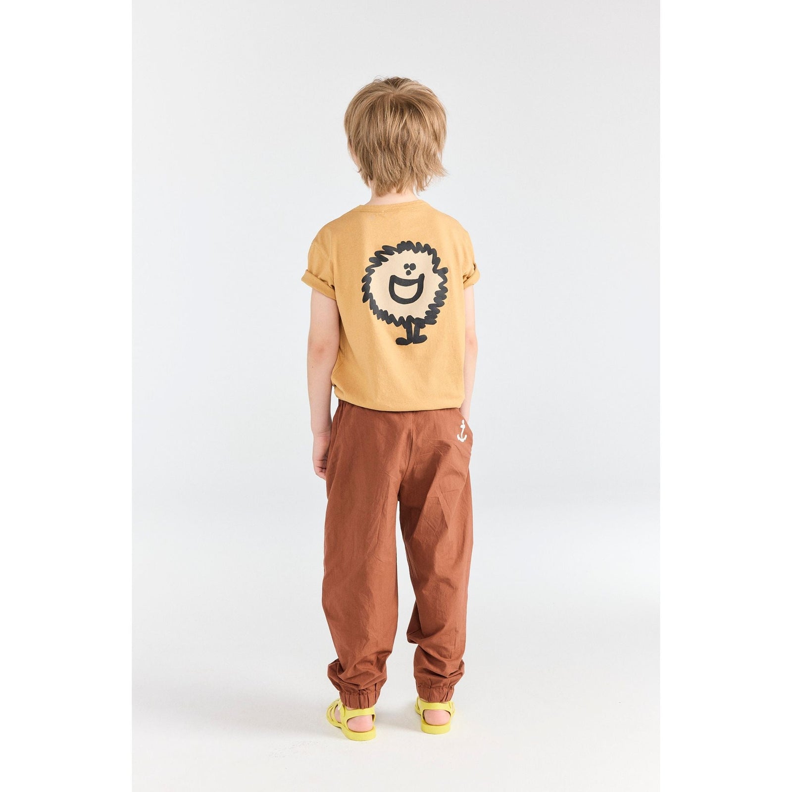 Rooster Kid T-Shirt Camel