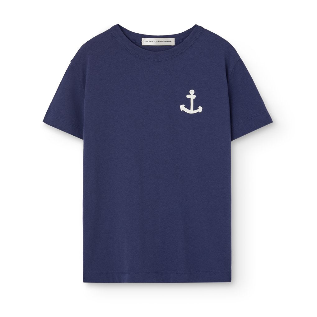Rooster Kid T-Shirt Deep Blue