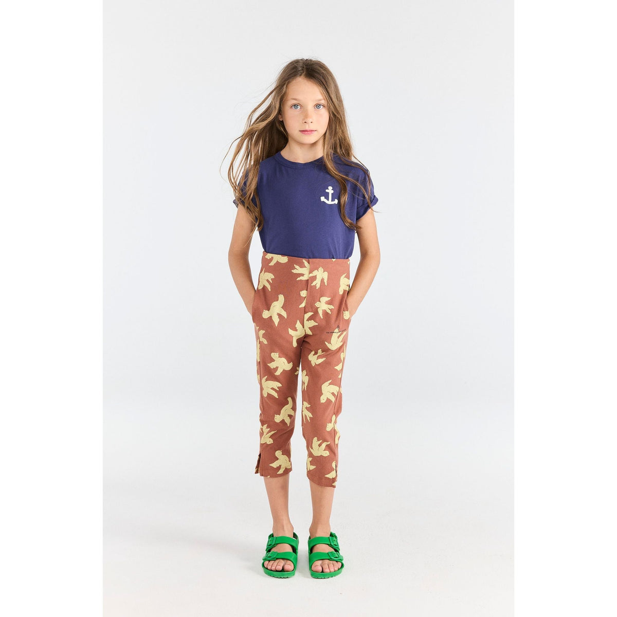 Rooster Kid T-Shirt Deep Blue