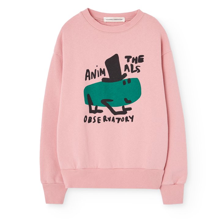 Bear Kid Sweatshirt Soft Pink