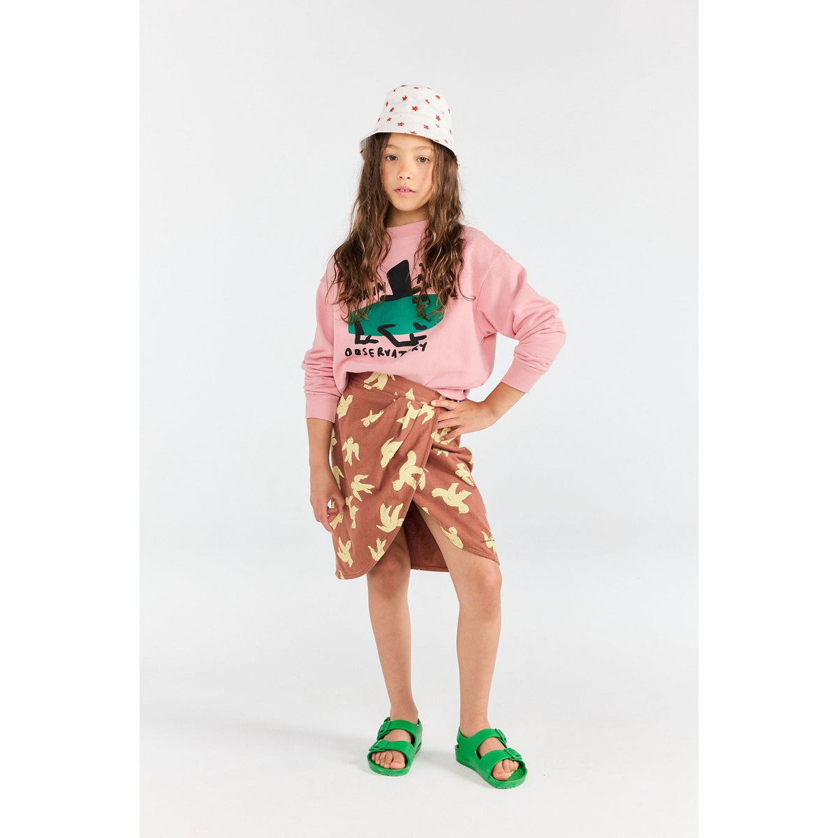 Bear Kid Sweatshirt Soft Pink