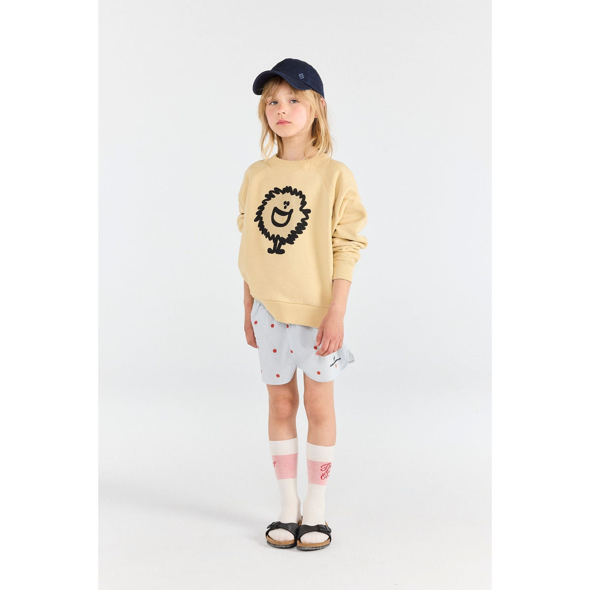 Shark Kid Sweatshirt Soft Brown