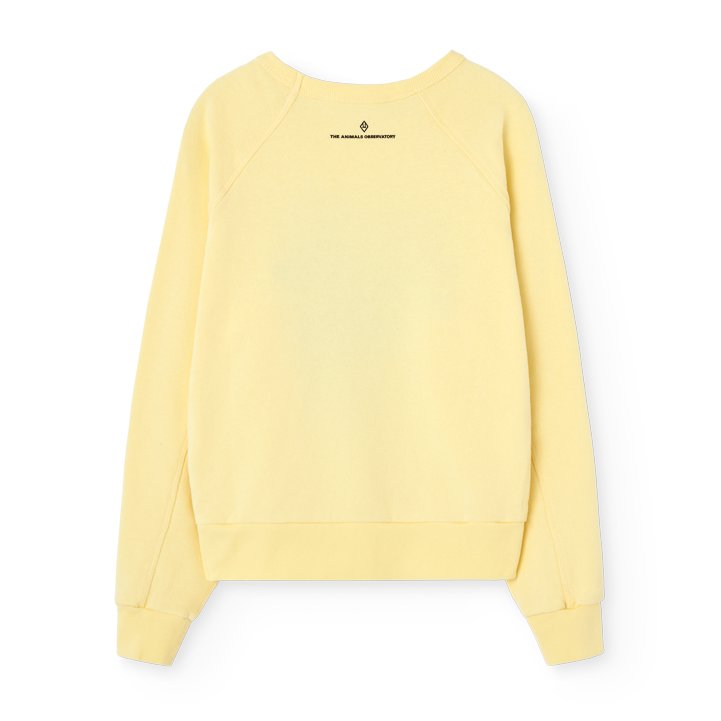 Shark Kid Sweatshirt Soft Yellow