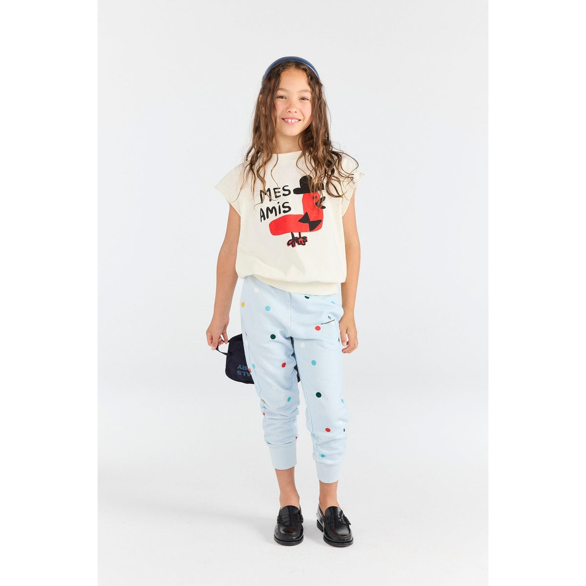 Panther Kid Sweatpants Blue