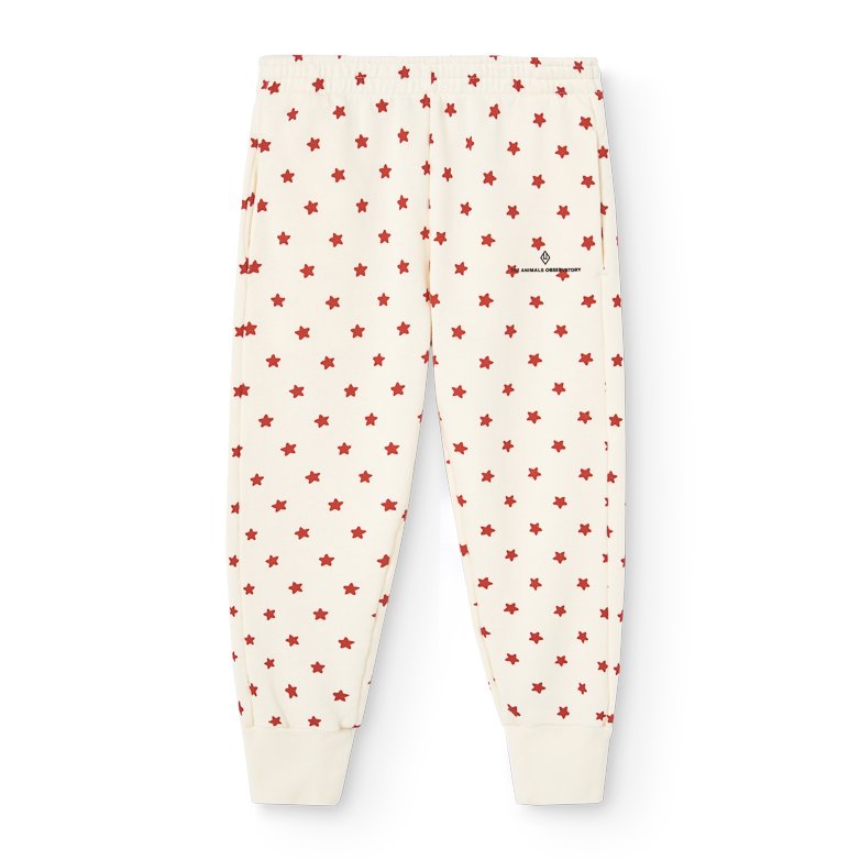 Panther Kid Sweatpants Raw White