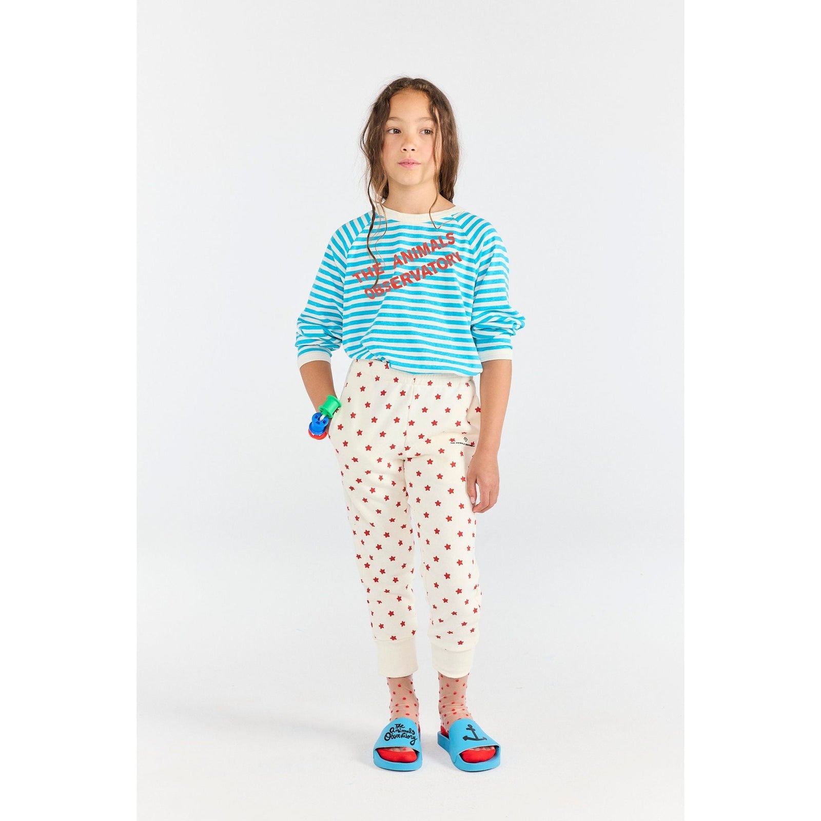 Panther Kid Sweatpants Raw White