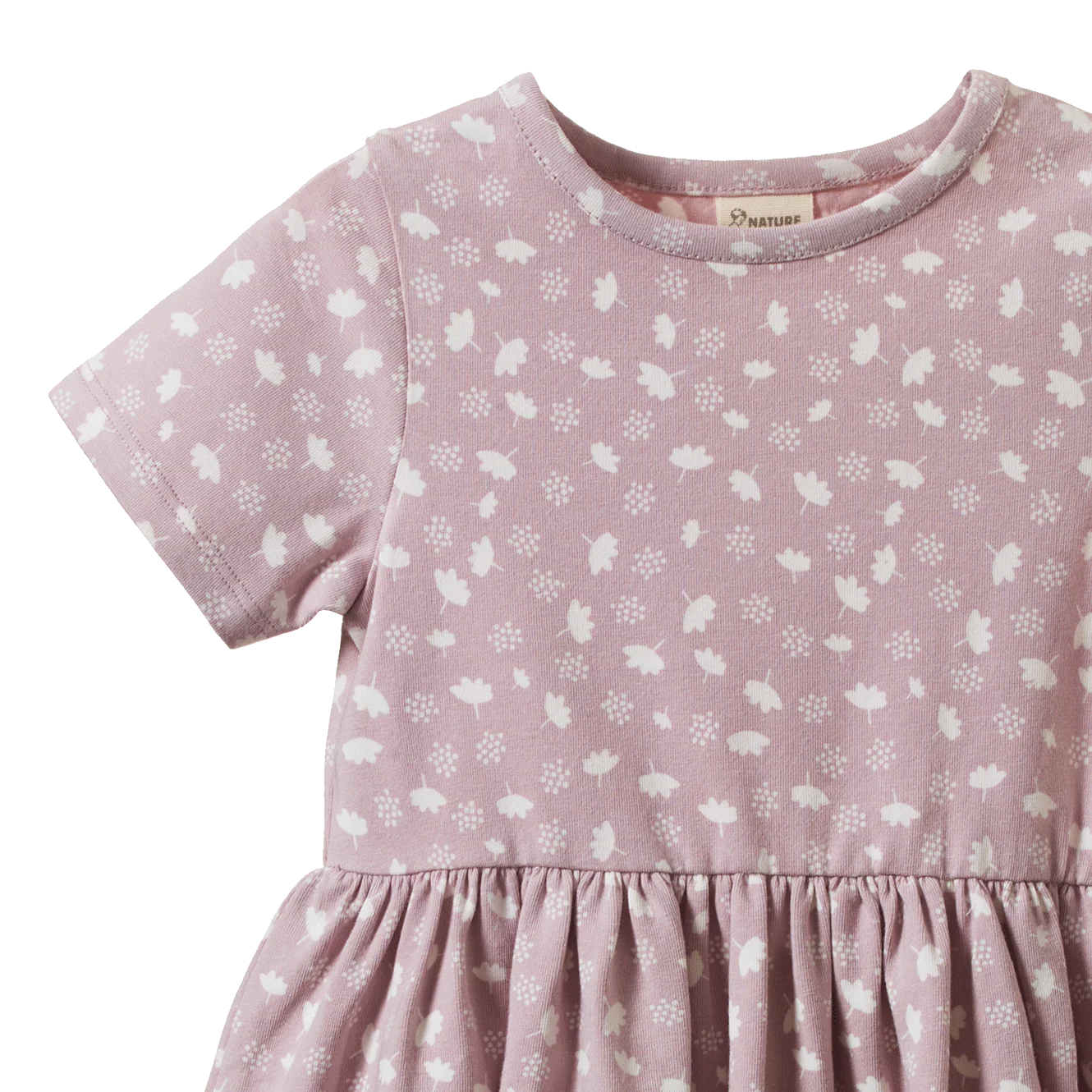 Saturday Dress - Dandelion Lilac Print
