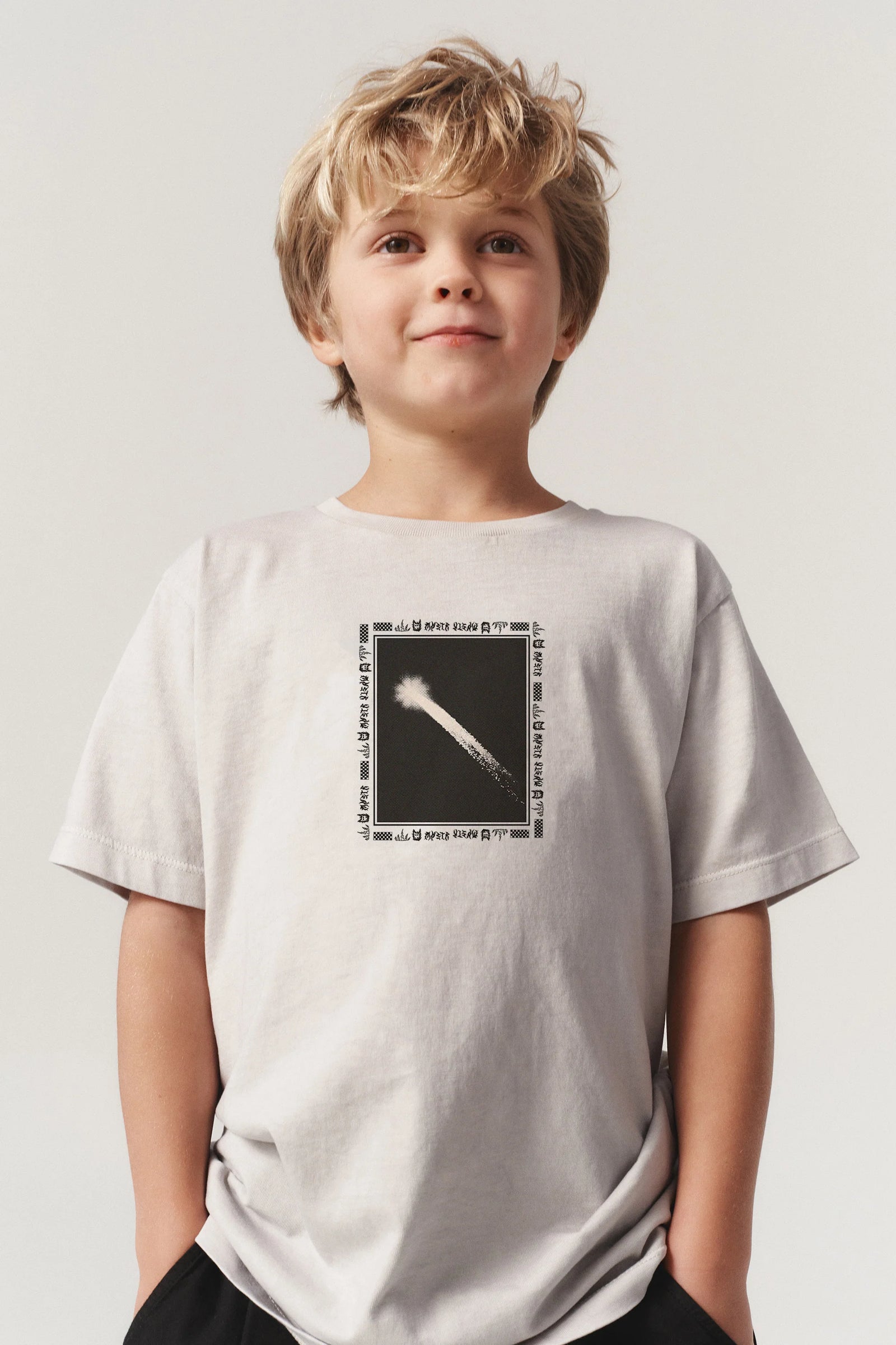Fireside SS Tee - Washed White