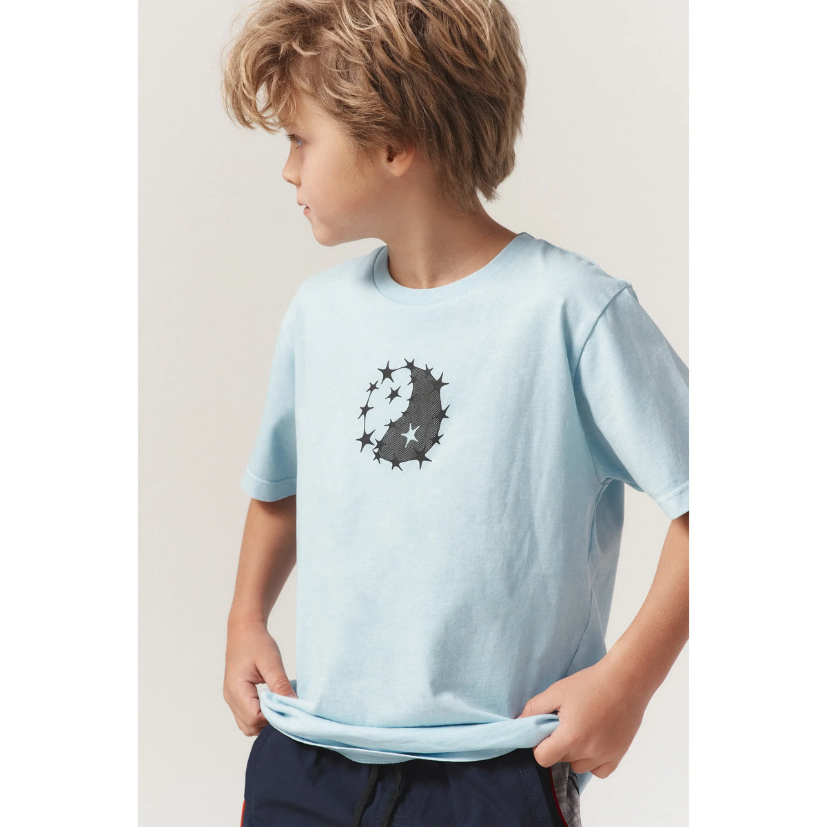 Skull Camp SS Tee Blue