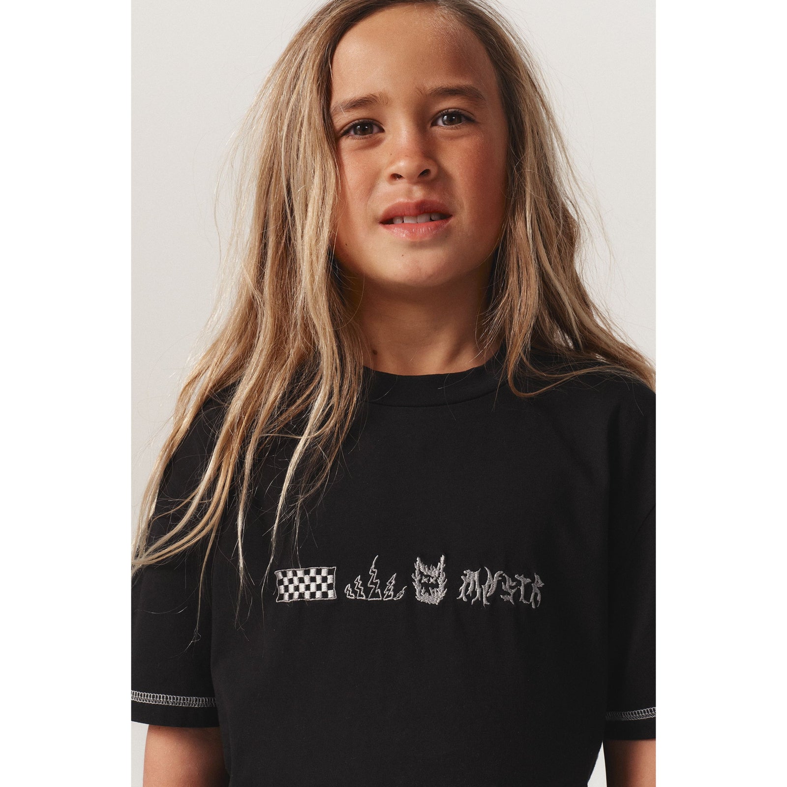 Allteeth Ss Tee - Washed Black