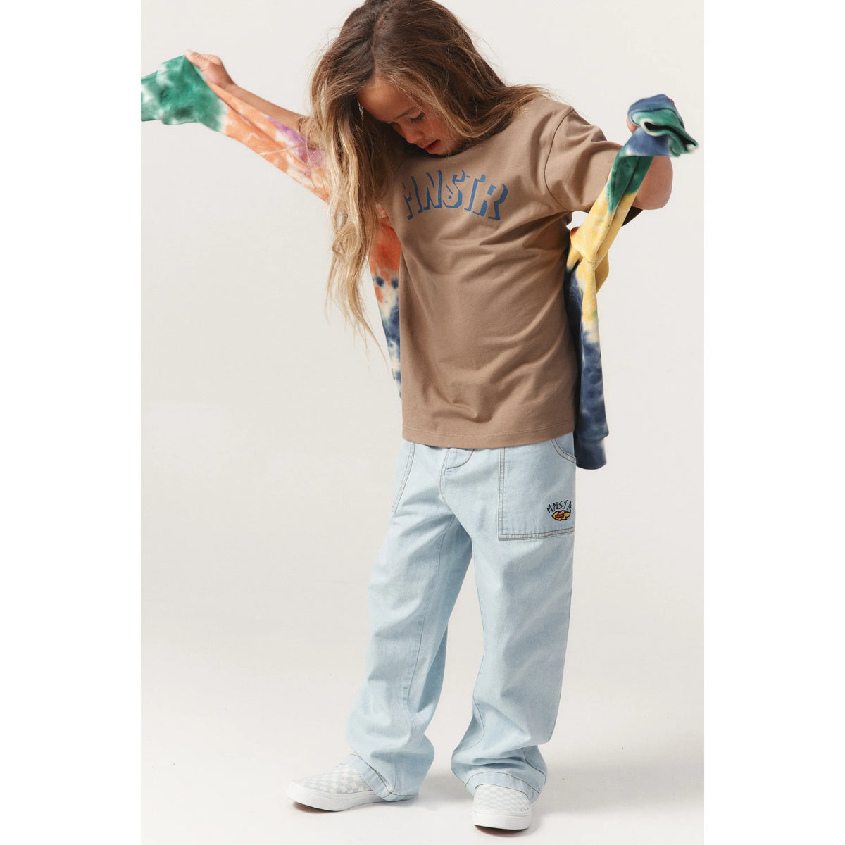 Letters SS Tee Khaki