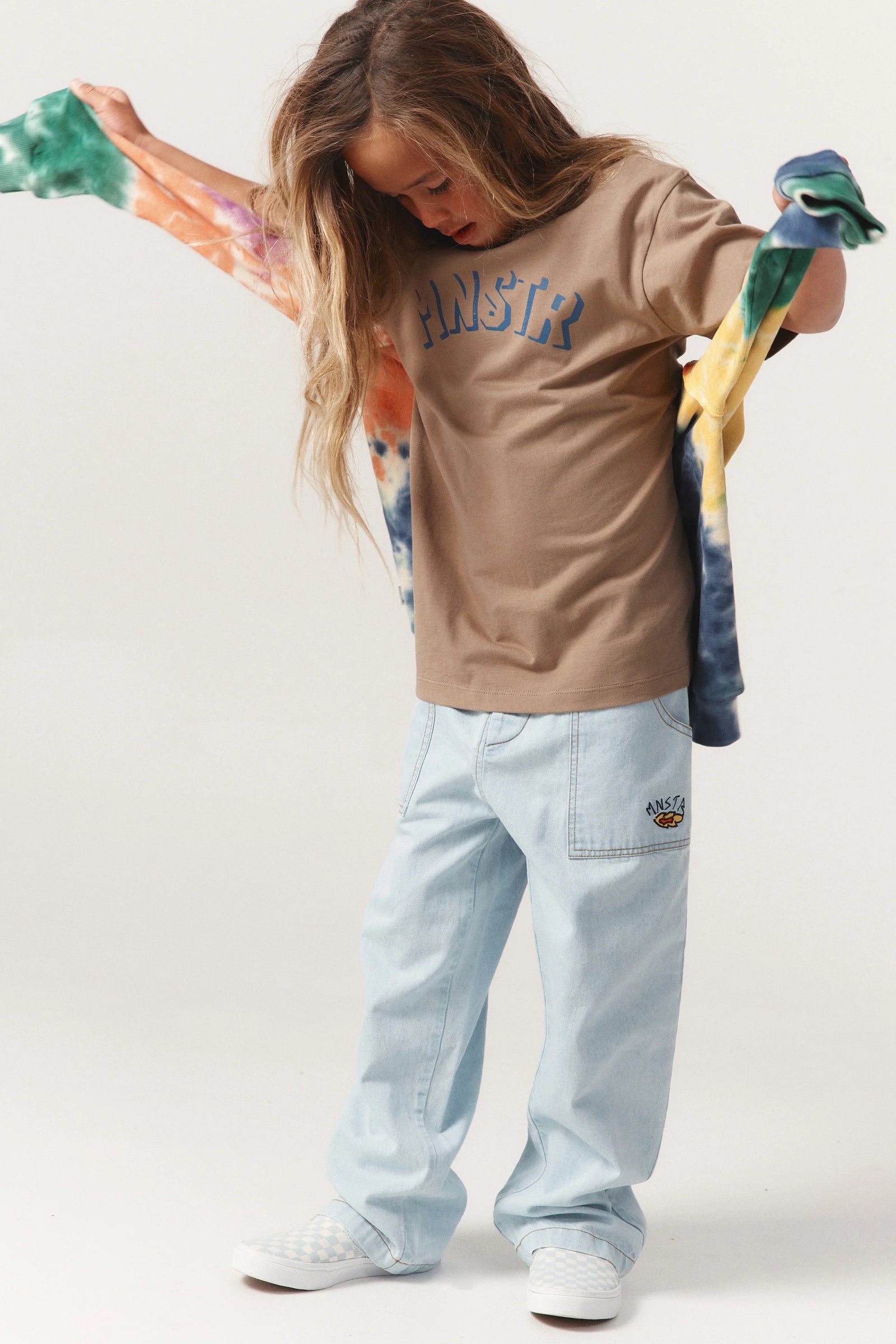 Letters SS Tee Khaki