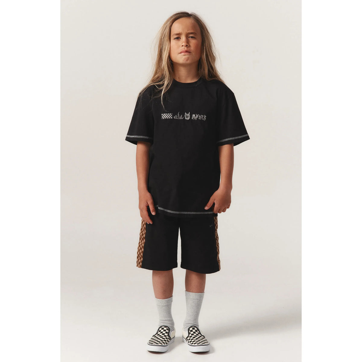Allteeth Ss Tee - Washed Black