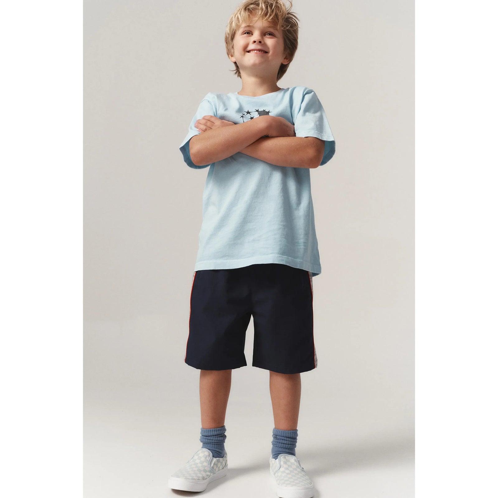Silver Bshort - Dk Navy
