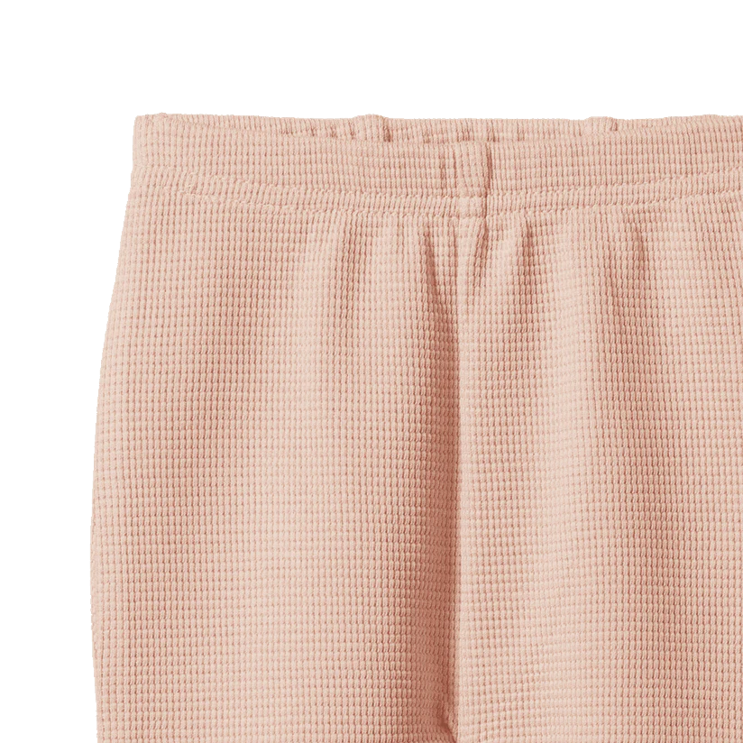 Selby Waffle Pants - Rose Dust