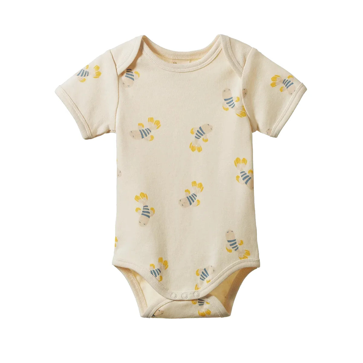 Short Sleeve Bodysuit - Fish Fable Print