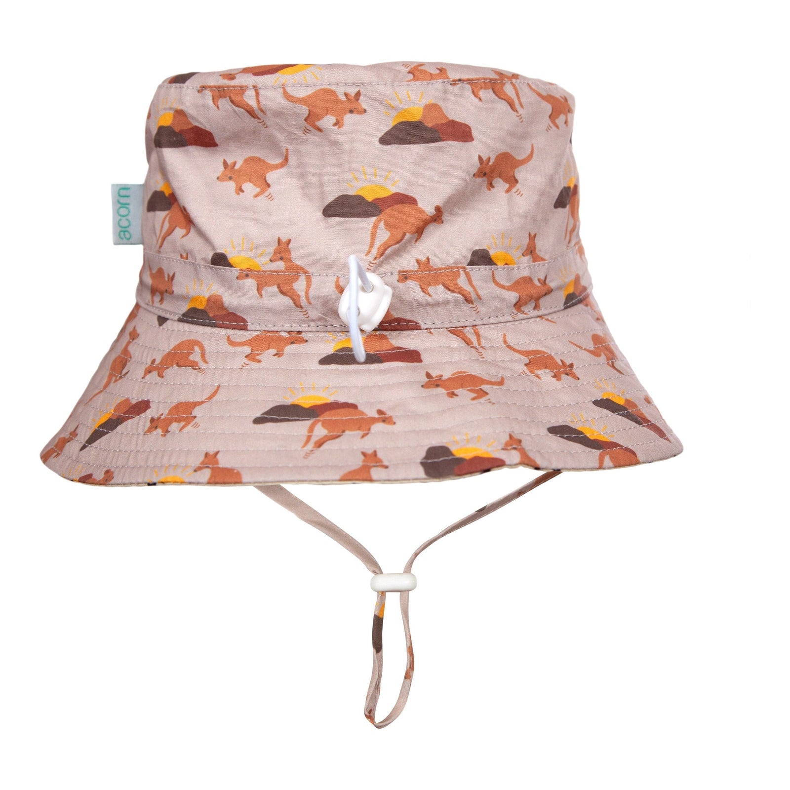 Aussie Sunset Wide Brim Bucket Hat