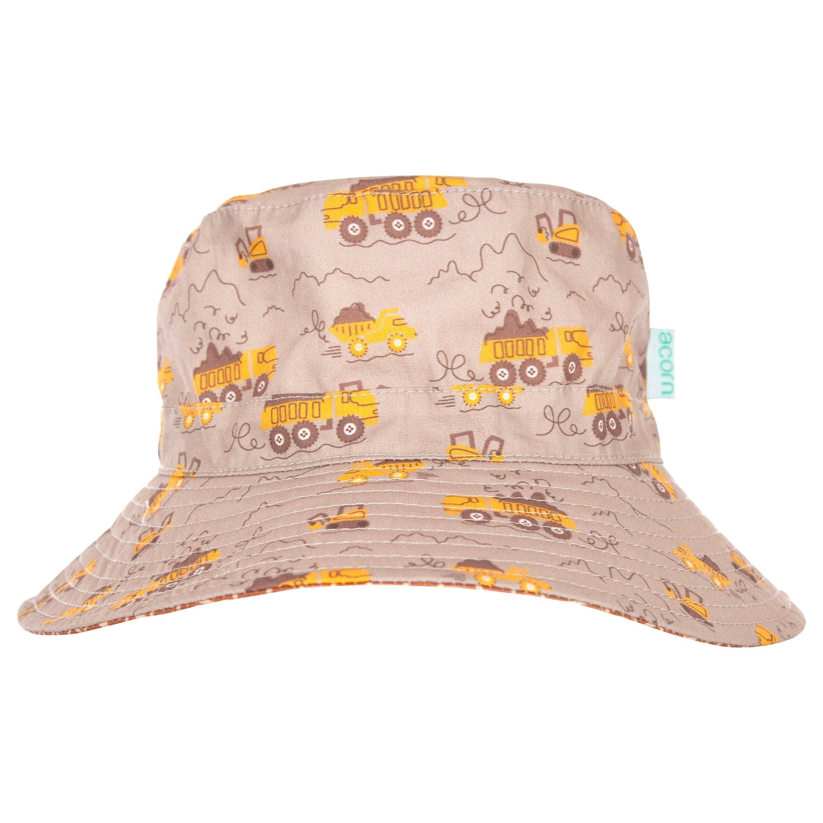 Construction Wide Brim Bucket Hat