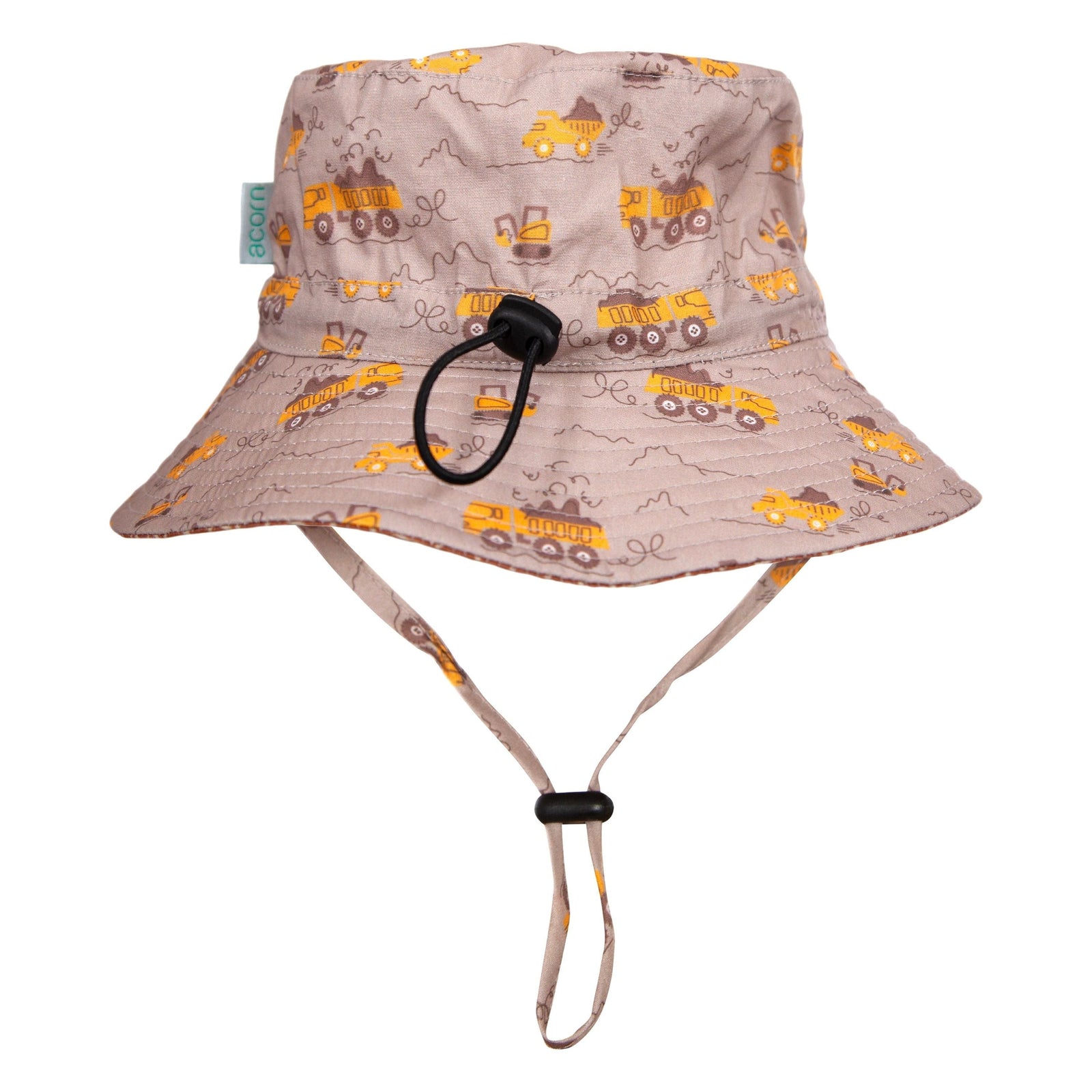 Construction Wide Brim Bucket Hat