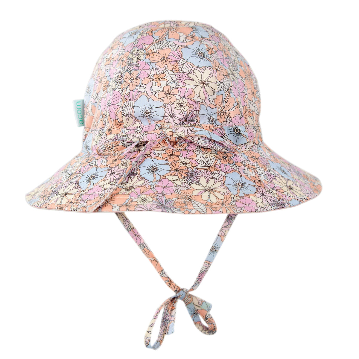 Yasmine Reversible Wide Brim Sunhat