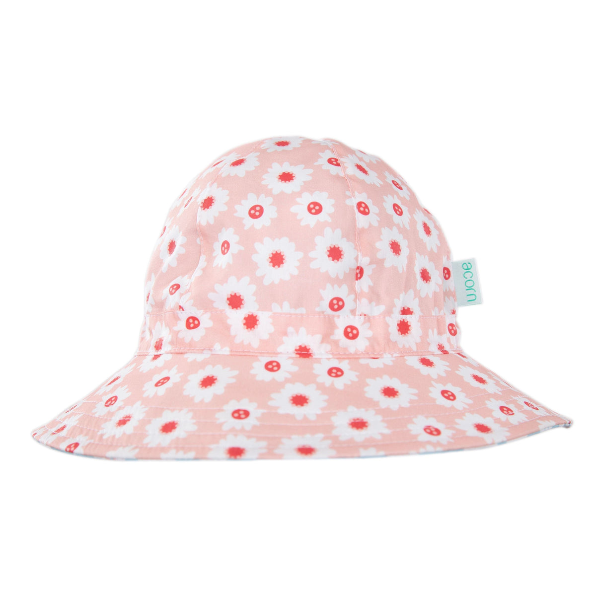 Camellia Wide Brim Reversible Sunhat