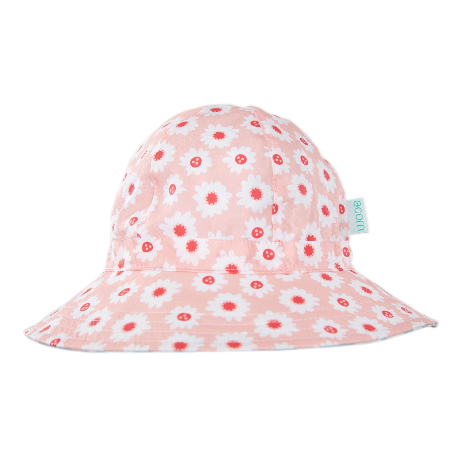 Camellia Wide Brim Reversible Sunhat