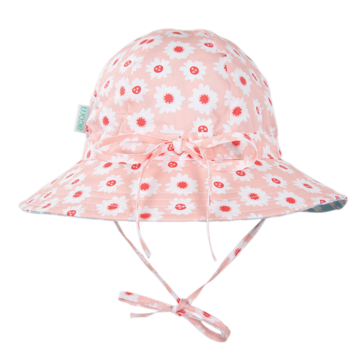Camellia Wide Brim Reversible Sunhat