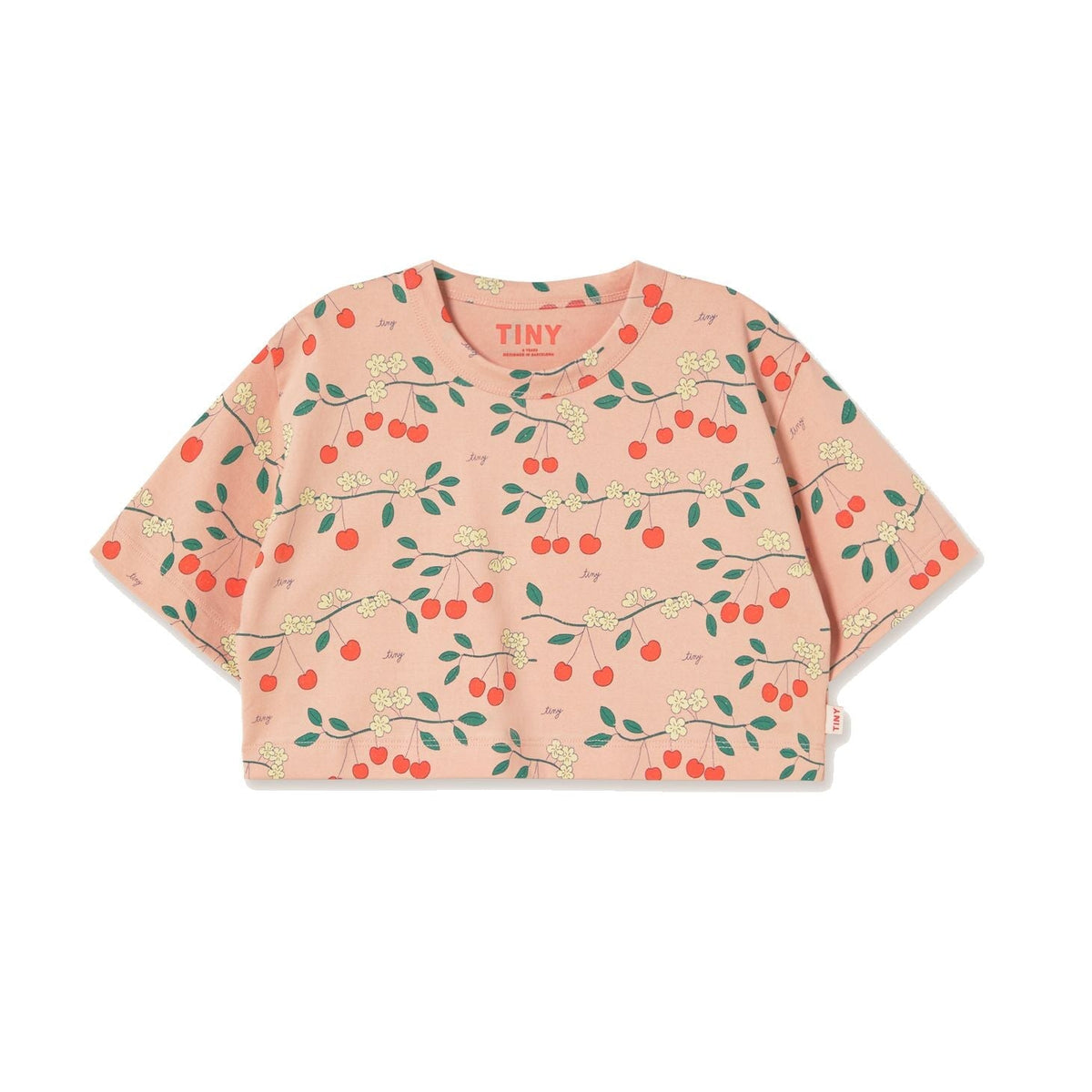 Cherry Trees Crop Tee