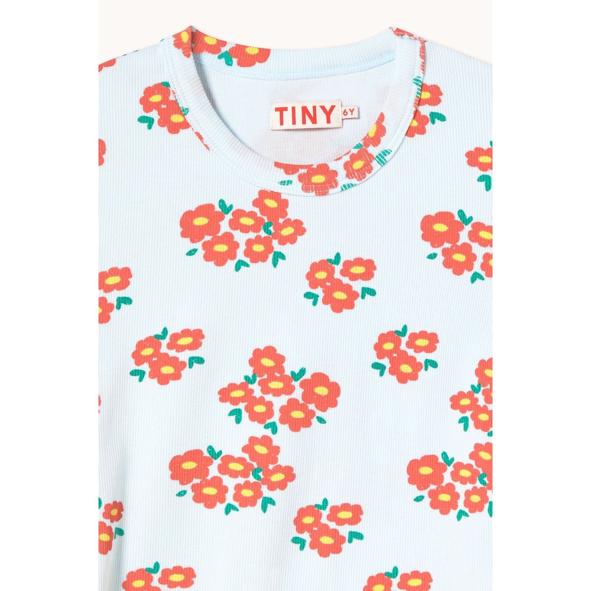Blossoms Rib Tee