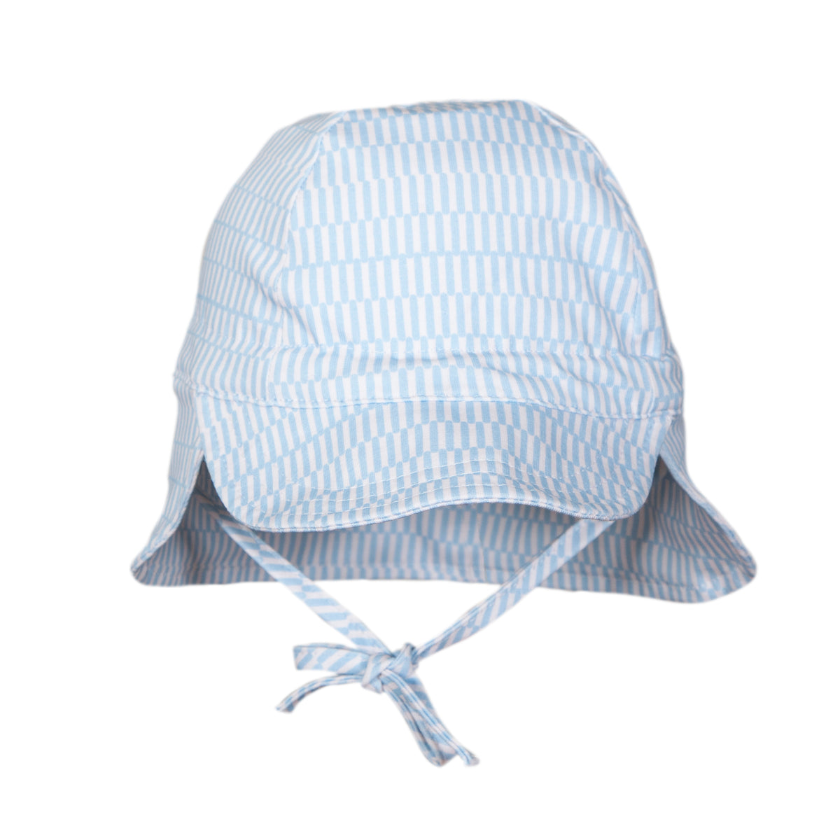 Blue Sprinkle Soft Jersey Flap Cap