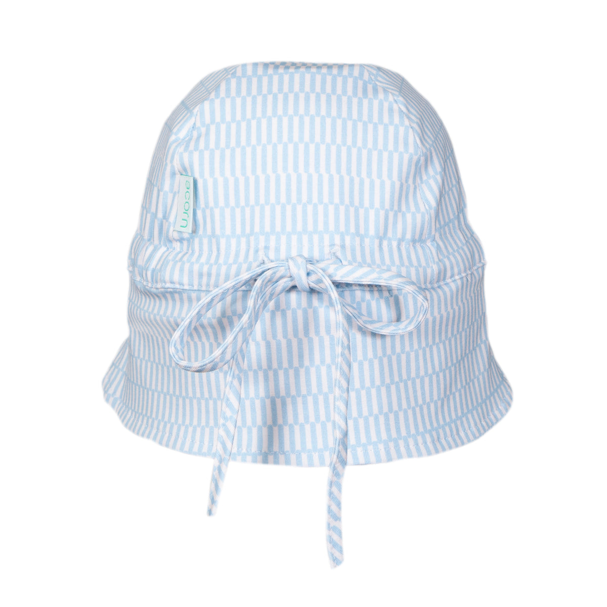 Blue Sprinkle Soft Jersey Flap Cap