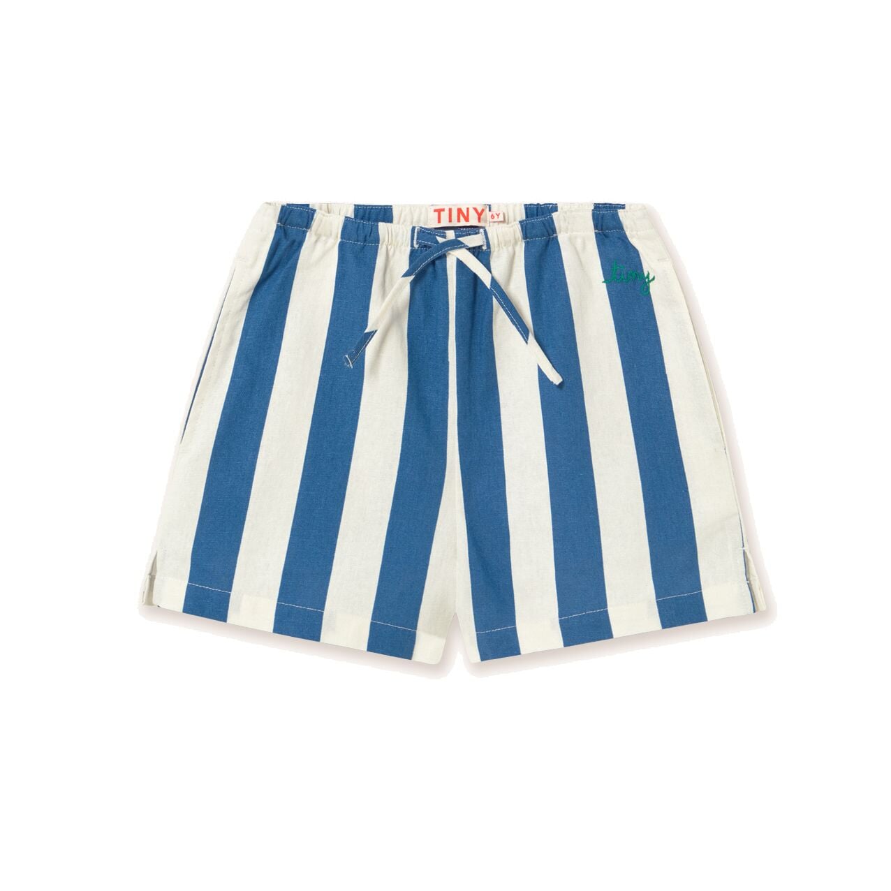 Light Navy Stripes Shorts